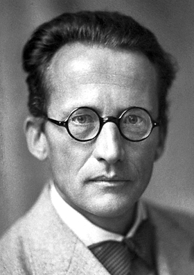 Figura 1: fotografía de Erwin Schrödinger en 1933. Fuente: Wikipedia.